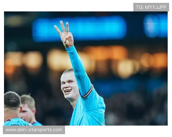 曼城精准直塞穿透，哈兰德低射再入一球